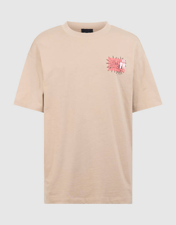 Limonata Artwork T-Shirt Sand SHOEBY BOYS