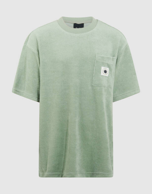 Frottee-Langarmshirt Hellgr&uuml;n SHOEBY BOYS