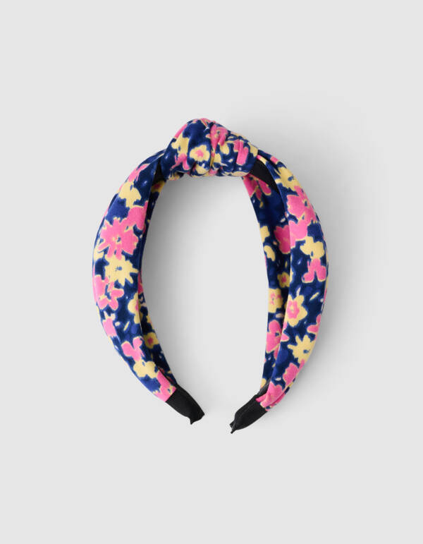 Haarband mit Blumenknoten, rosa SHOEBY GIRLS