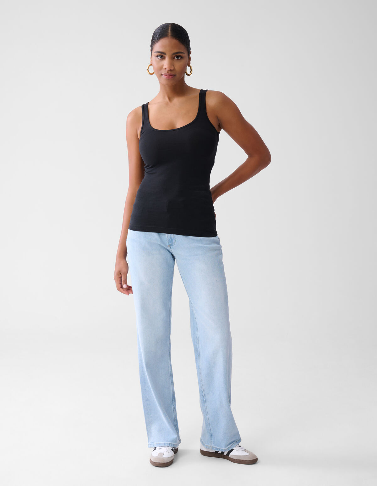 Basic Top Schwarz Eksept