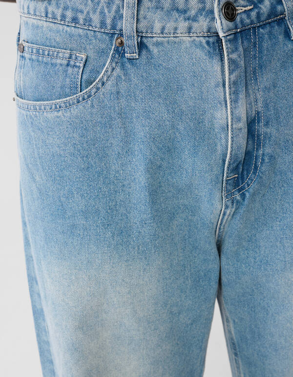 Baggy Fit Jeans Mediumstone L34 SHOEBY MEN