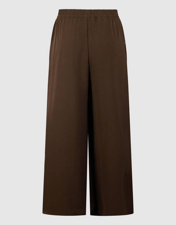 Twist Wide Leg Fit Hose Braun SHOEBY WOMEN