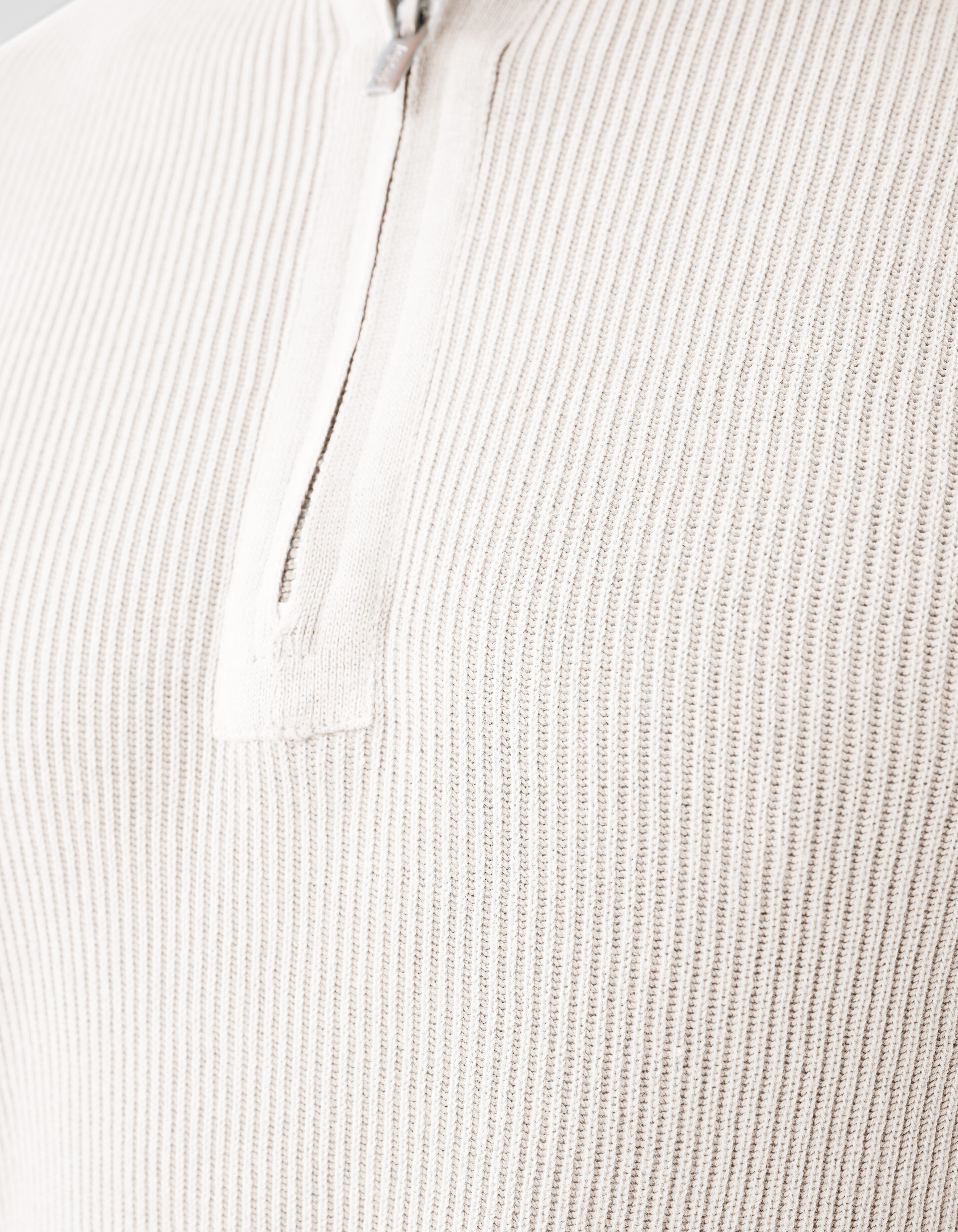 Zipper Trui Gebroken Wit SHOEBY MEN