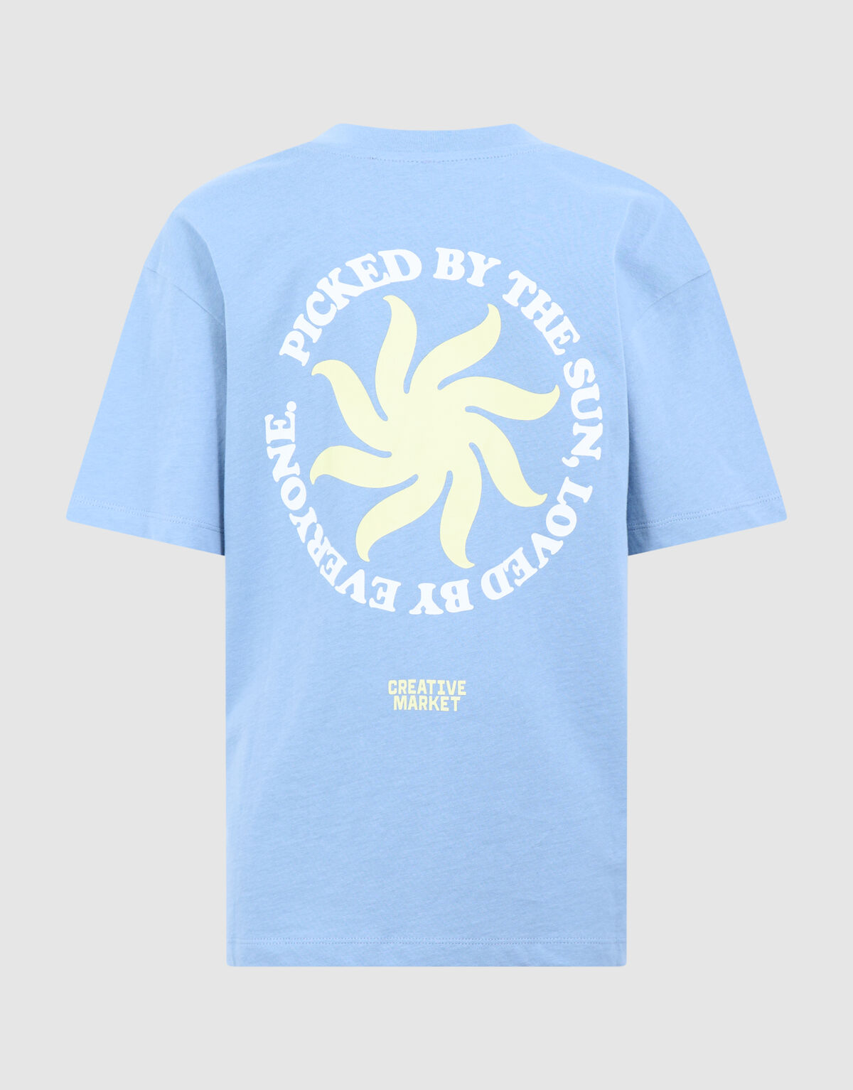 Market Artwork T-Shirt Blau SHOEBY BOYS