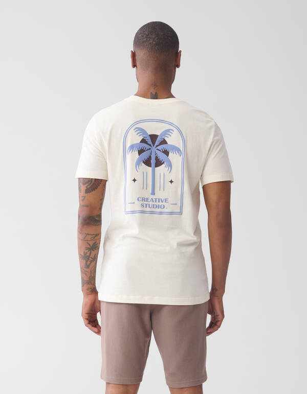 Urban Artwork T-shirt Off White SHOEBY MEN