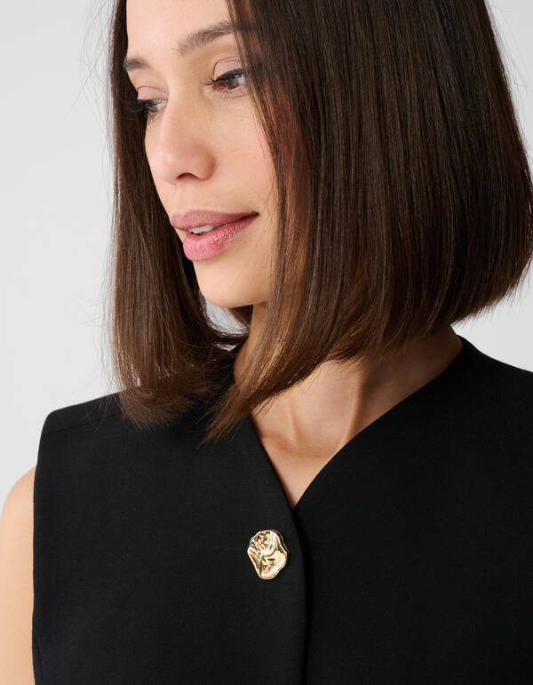 Sanduhr-Weste Schwarz SHOEBY WOMEN