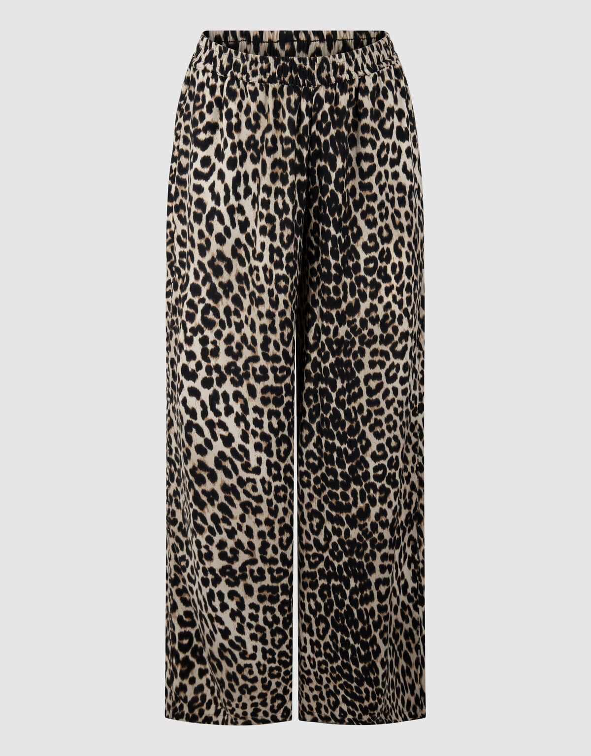 Leopard Weitbein-Hose Braun SHOEBY WOMEN