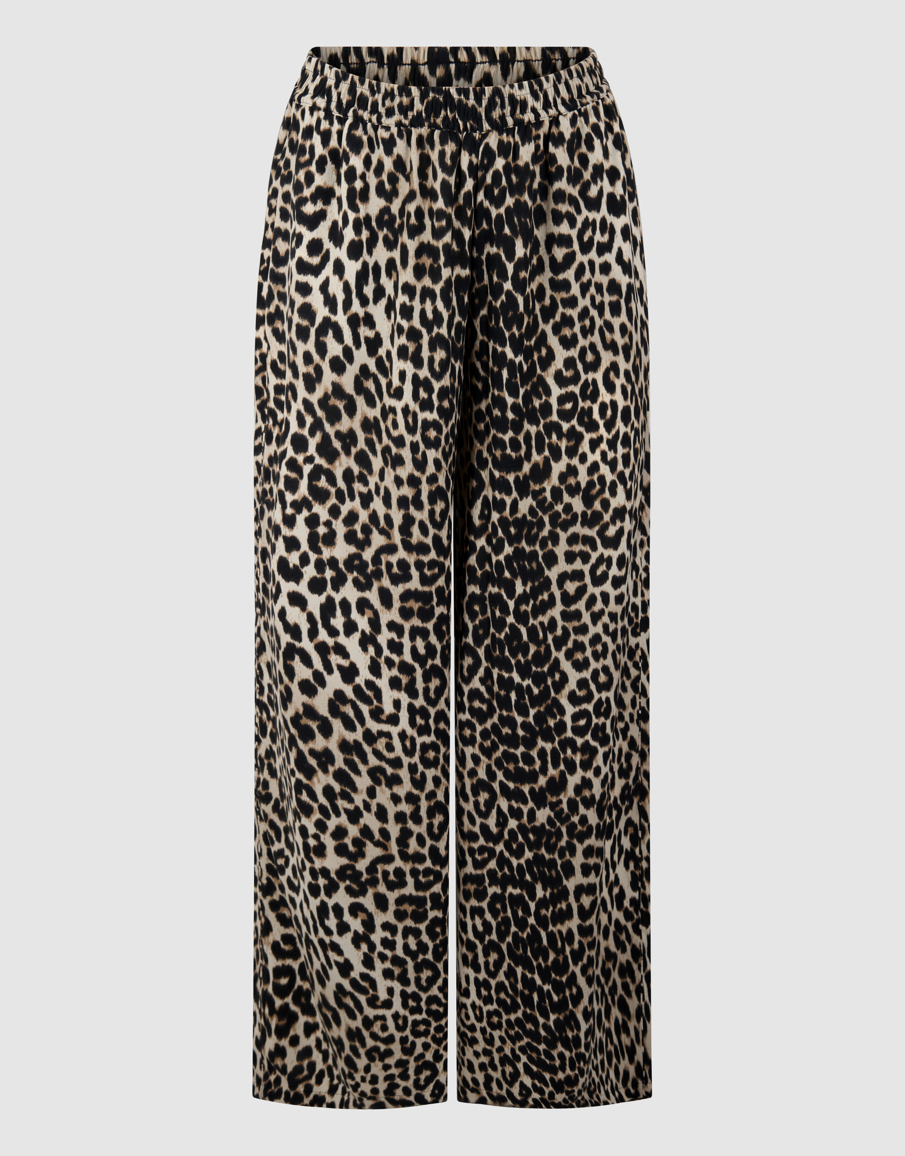 Leopard Weitbein-Hose Braun SHOEBY WOMEN