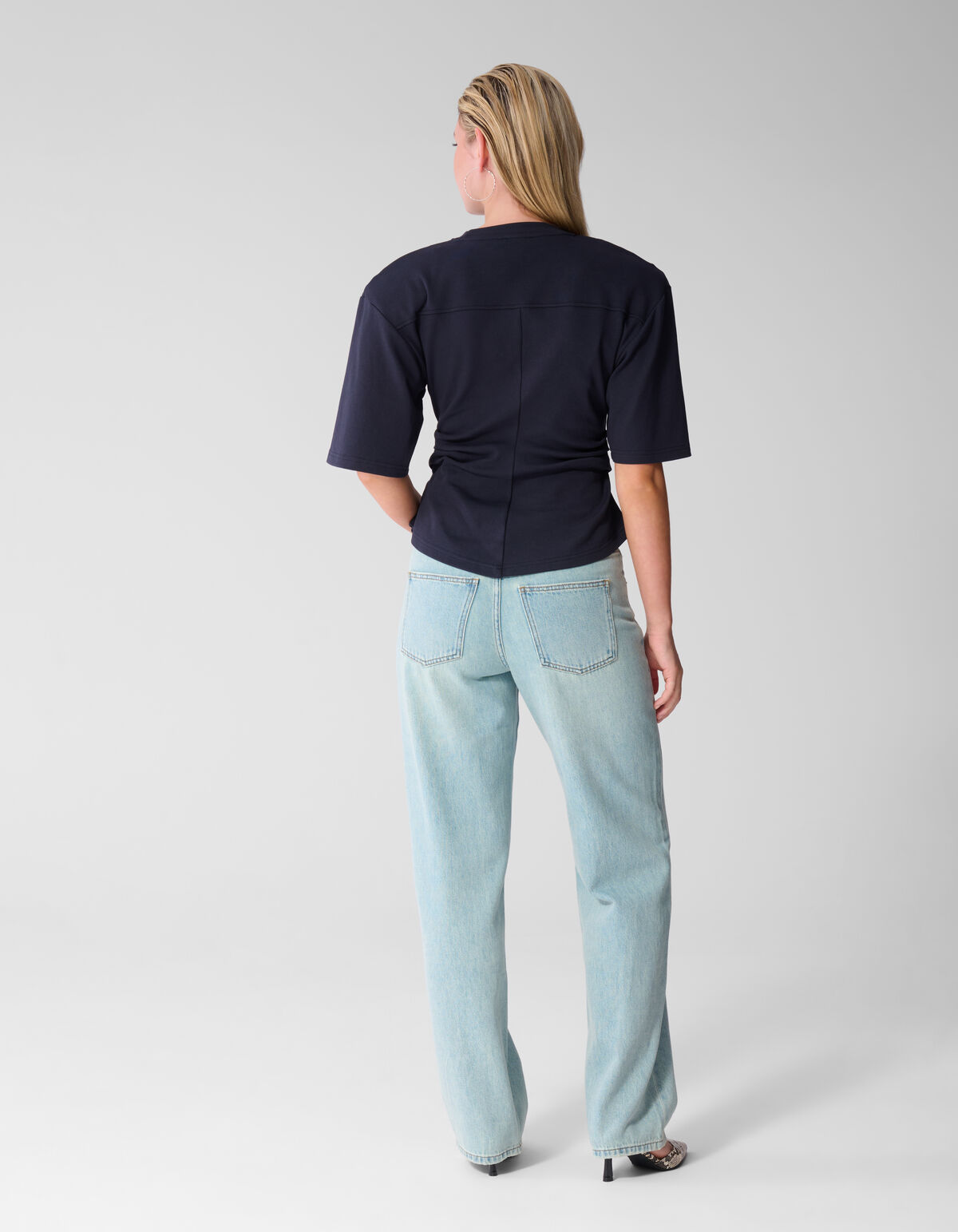 Jeans mit weicher, gerader Passform Gebleicht SHOEBY WOMEN