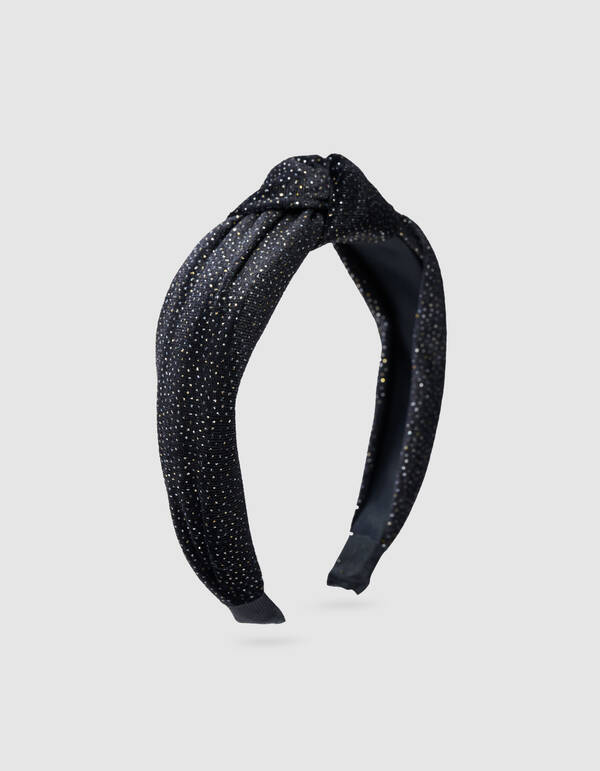 Samt Stirnband Schwarz SHOEBY ACCESSOIRES