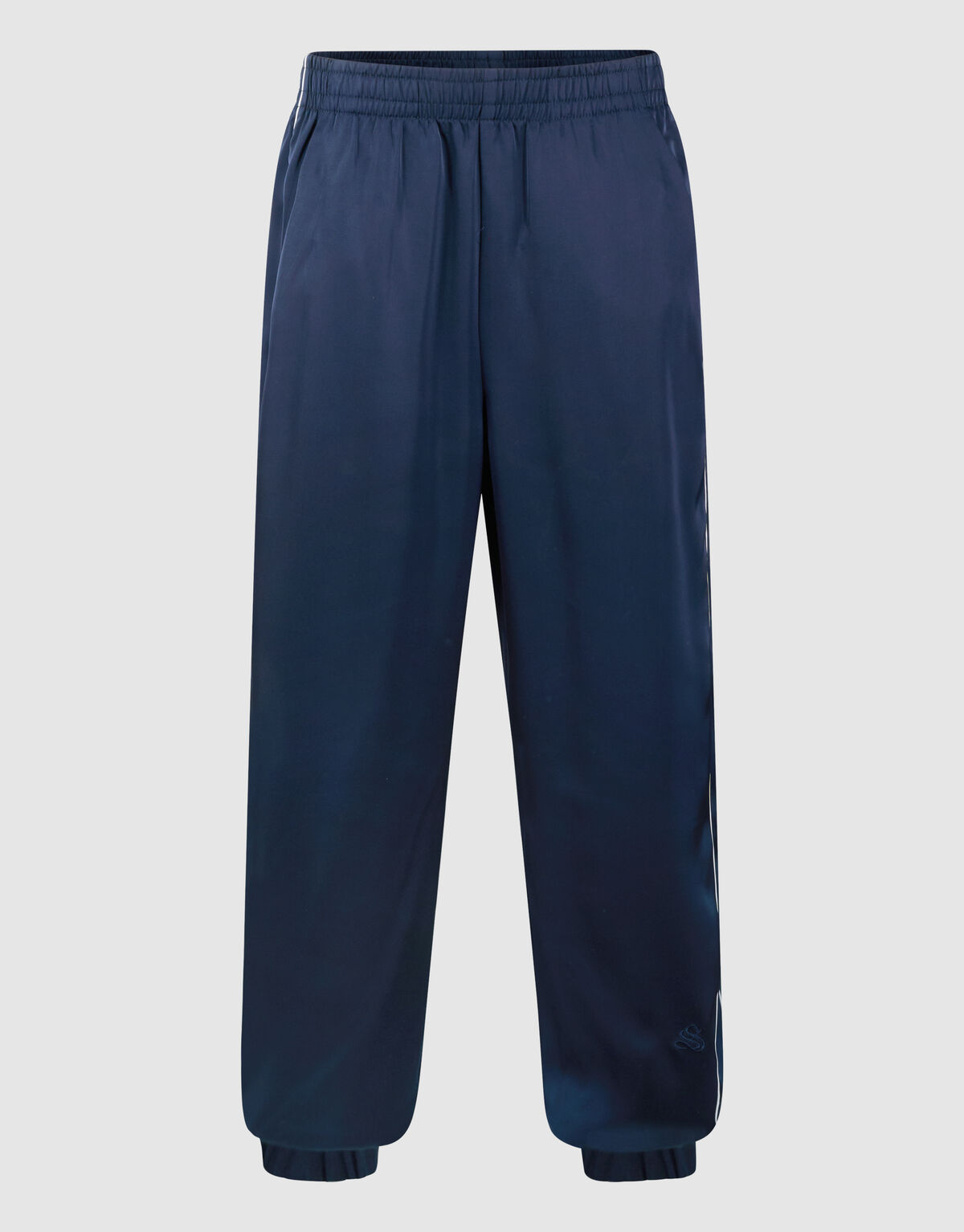 Satin Kontrast Jogger Dunkelblau SHOEBY WOMEN