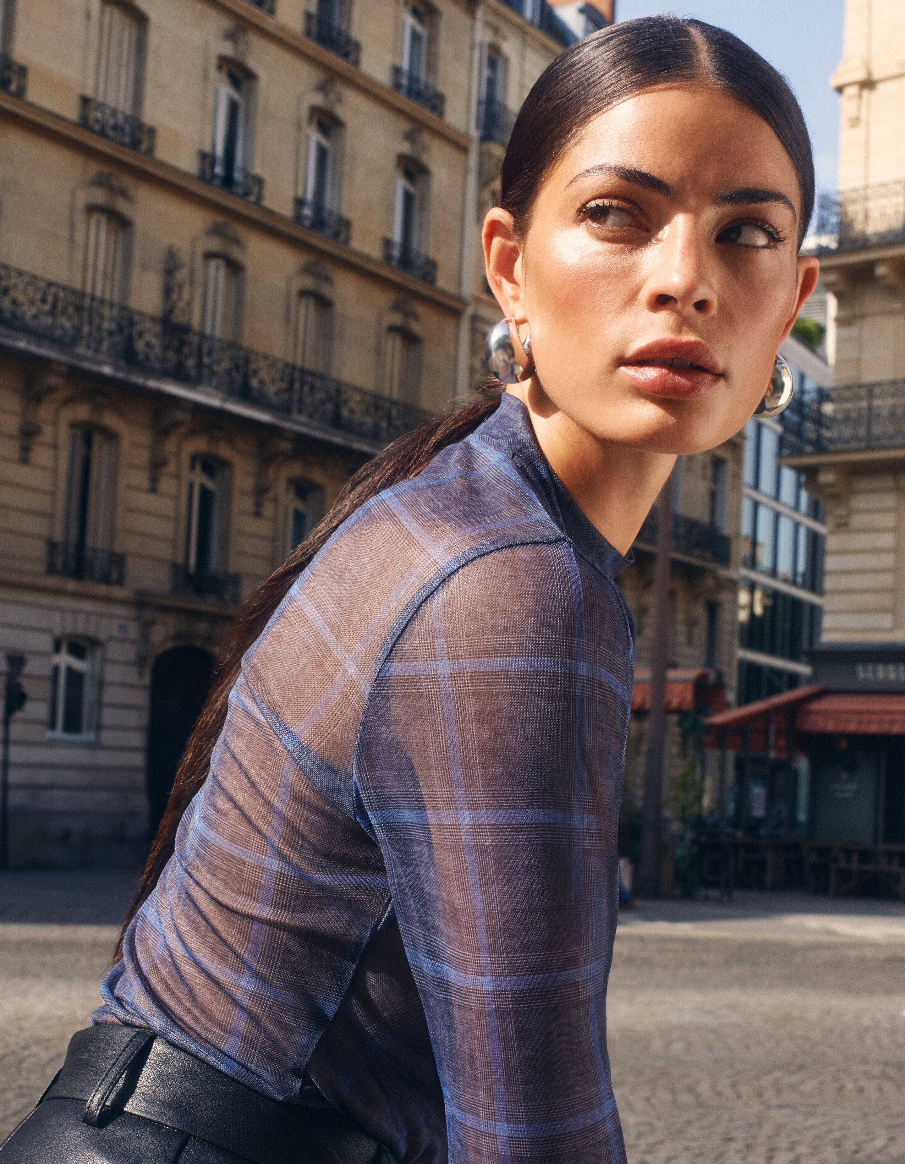 Mesh Top blau SHOEBY WOMEN