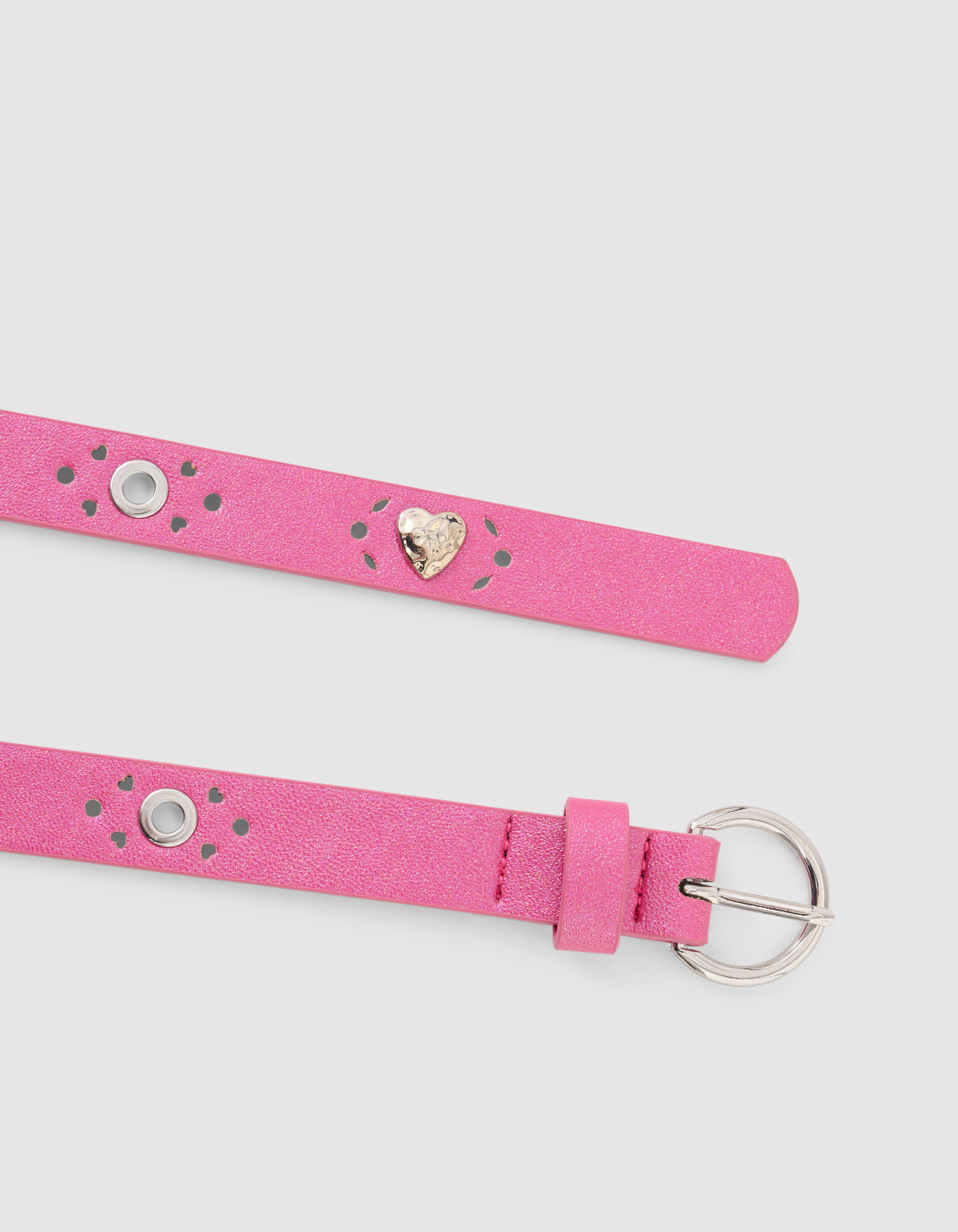 Heart Riem Dunkelrosa SHOEBY ACCESSOIRES