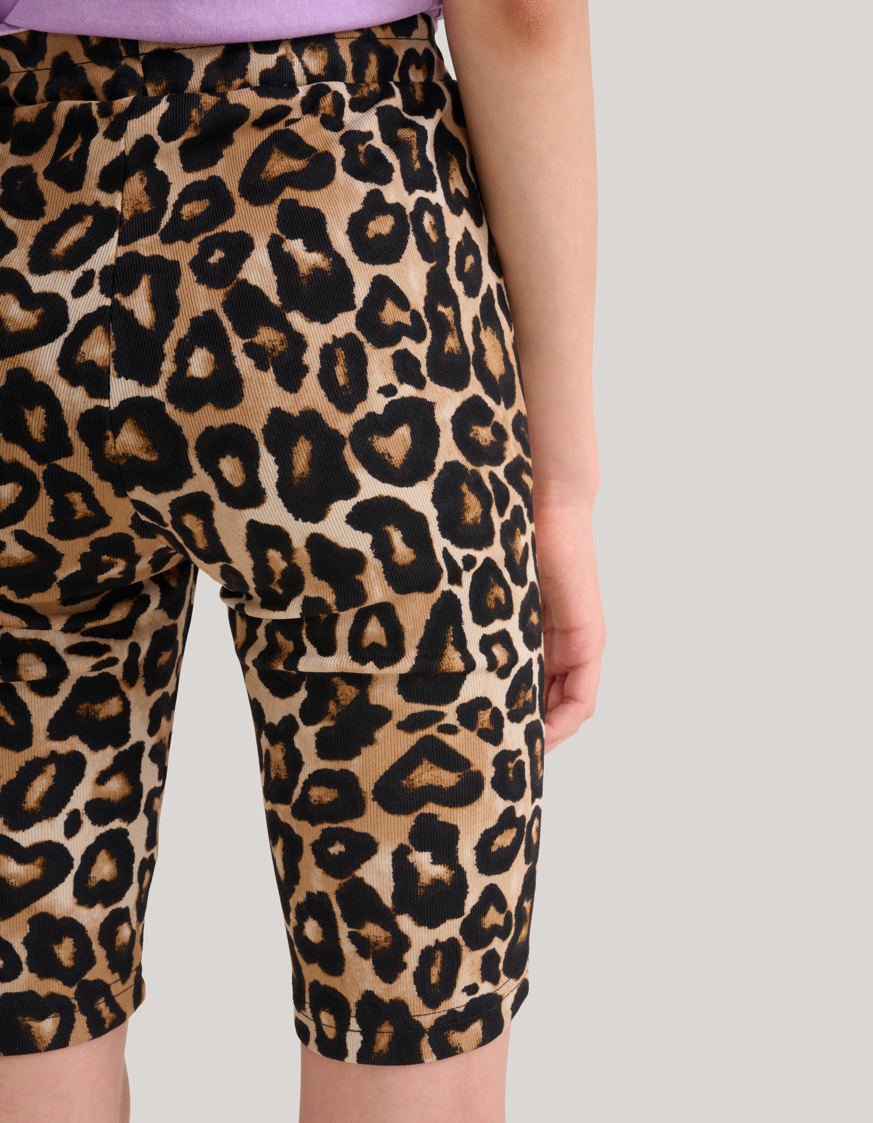 Leopard Print Bikershort Bruin SHOEBY GIRLS