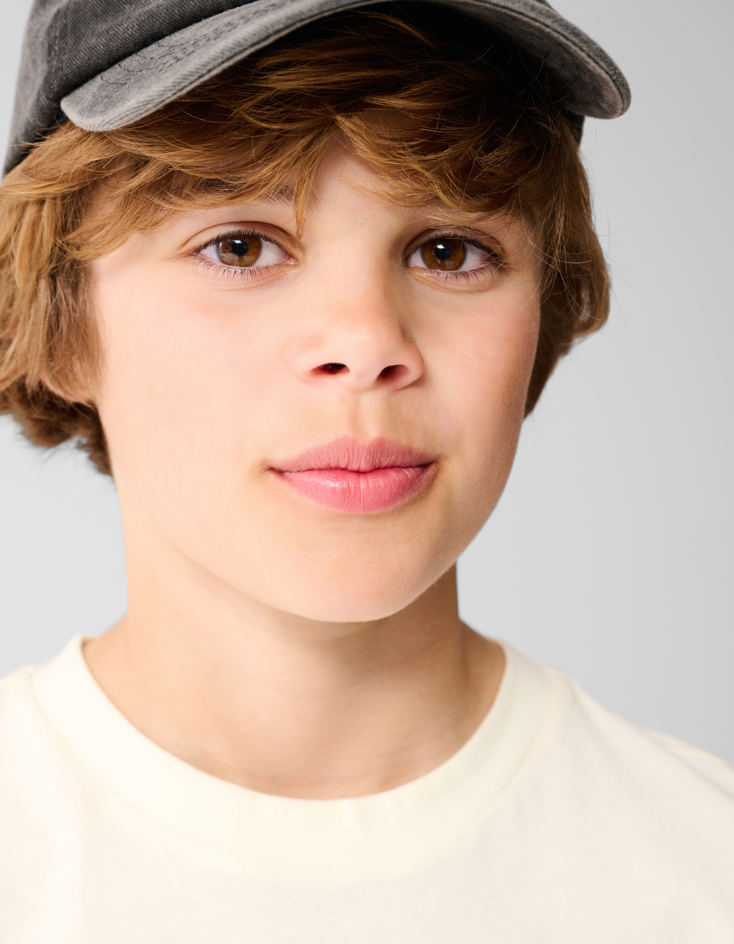 Palm Artwork T-shirt Off White SHOEBY BOYS