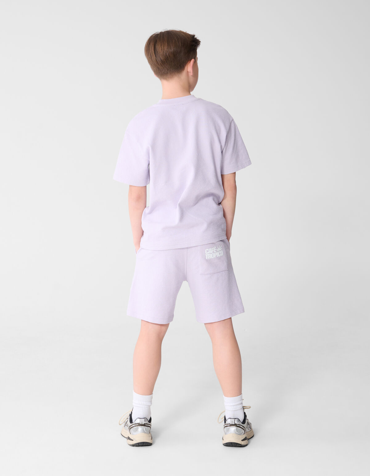 Text Kurz Hellviolett SHOEBY BOYS