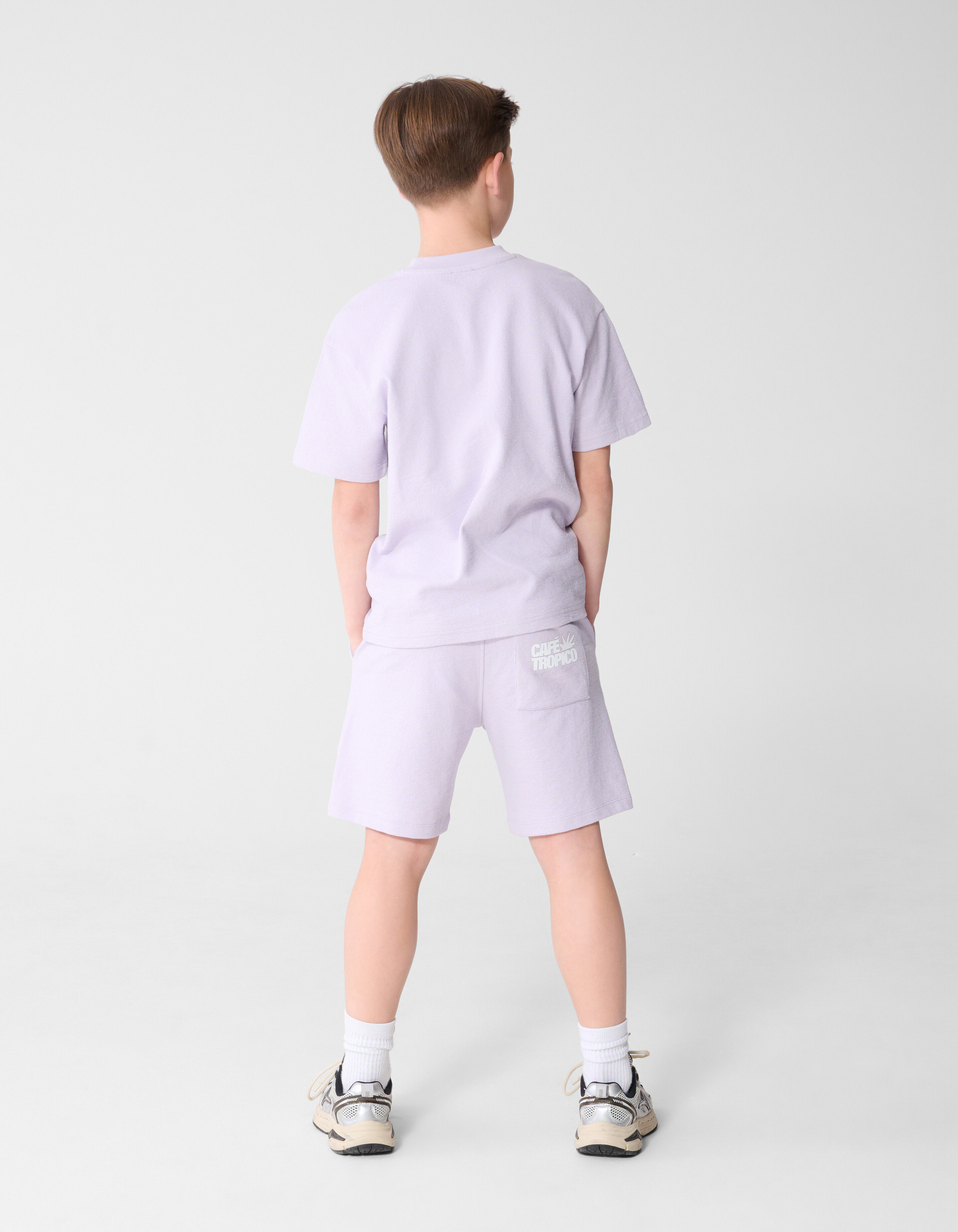 Text Kurz Hellviolett SHOEBY BOYS