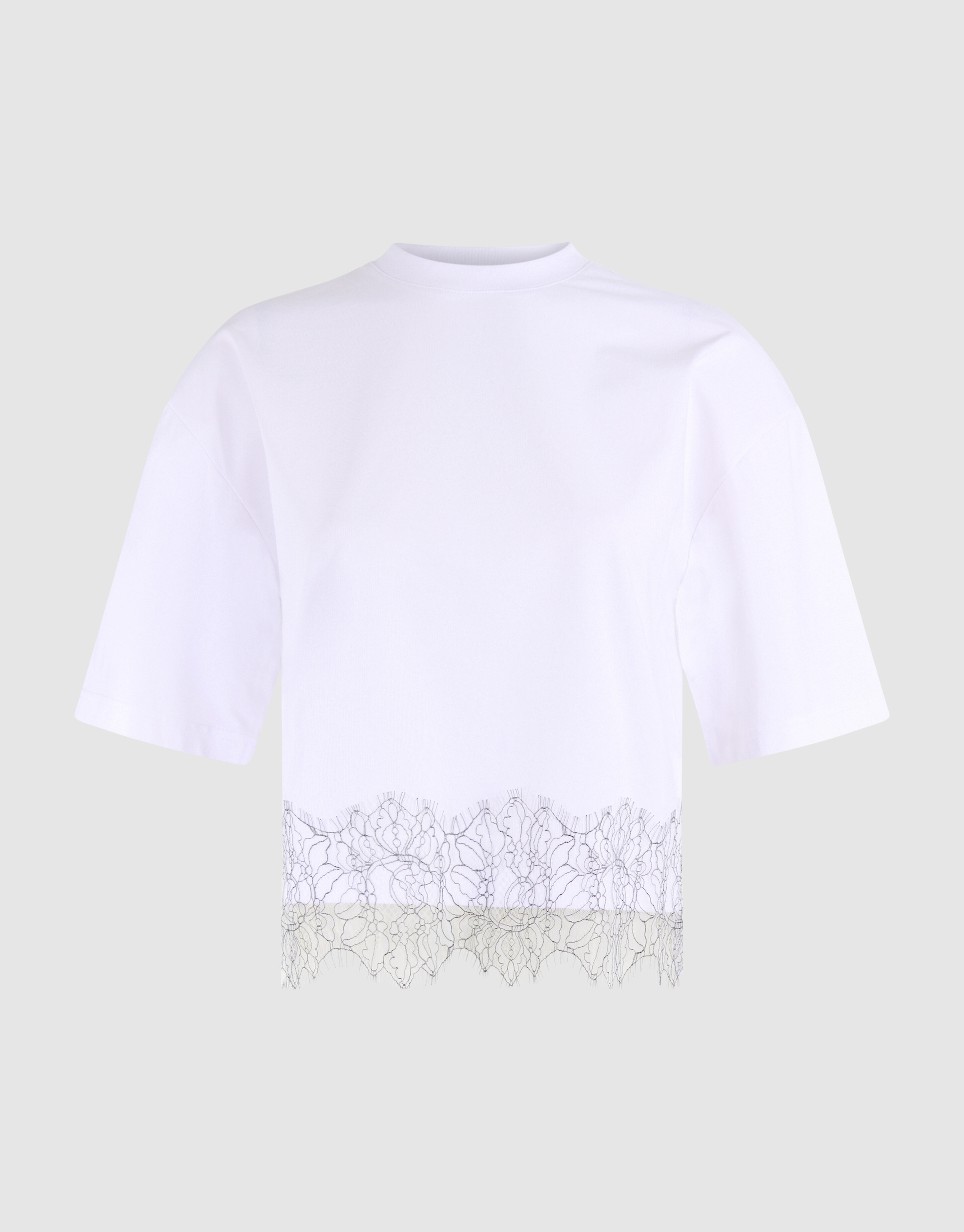Spitzen-T-Shirt Weiß SHOEBY WOMEN