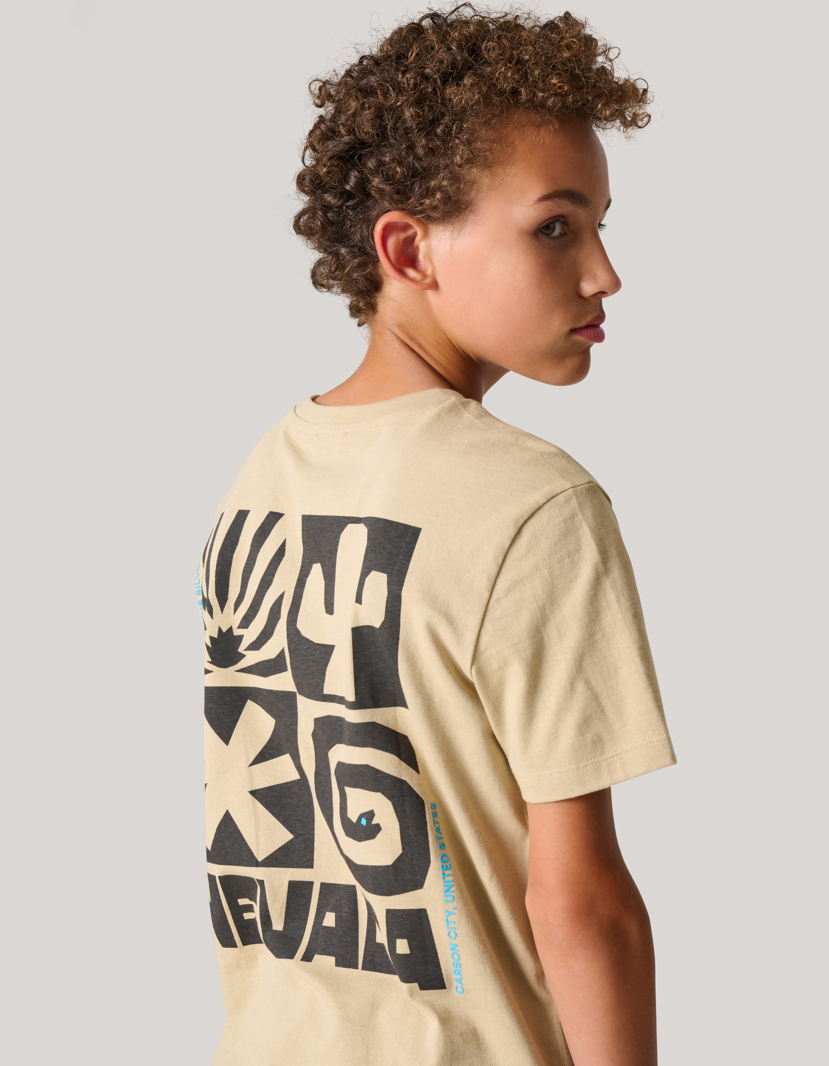 Großes Kunstwerk T-shirt Zand SHOEBY BOYS