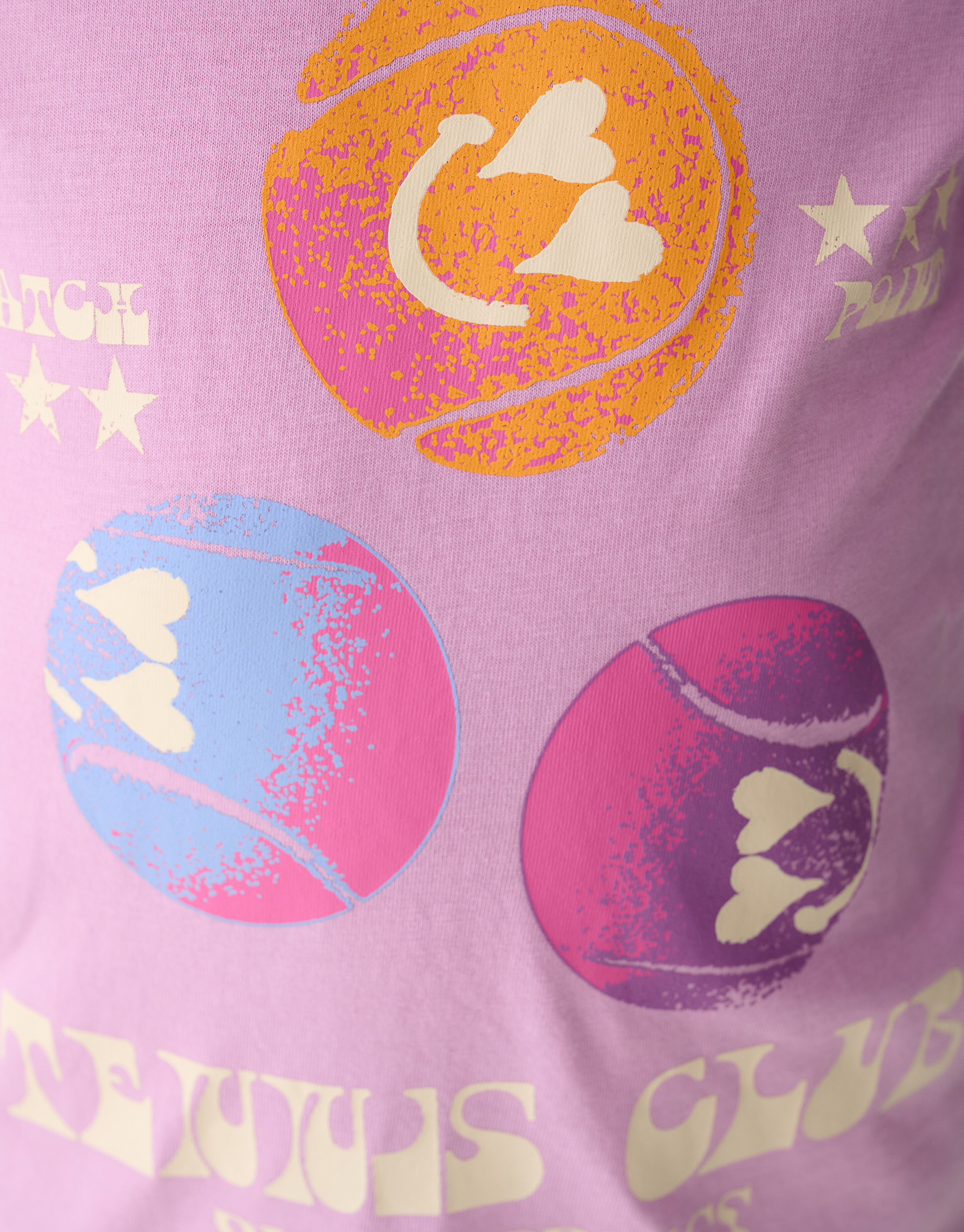 Tennis Artwork T-Shirt Hellrosa SHOEBY GIRLS