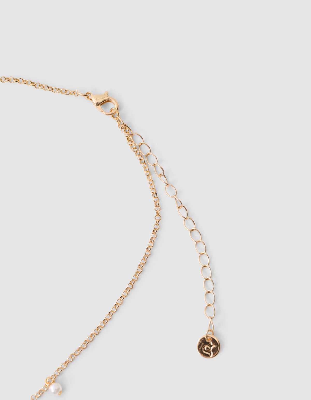 Perlenanh&auml;nger-Halskette Gold SHOEBY ACCESSOIRES