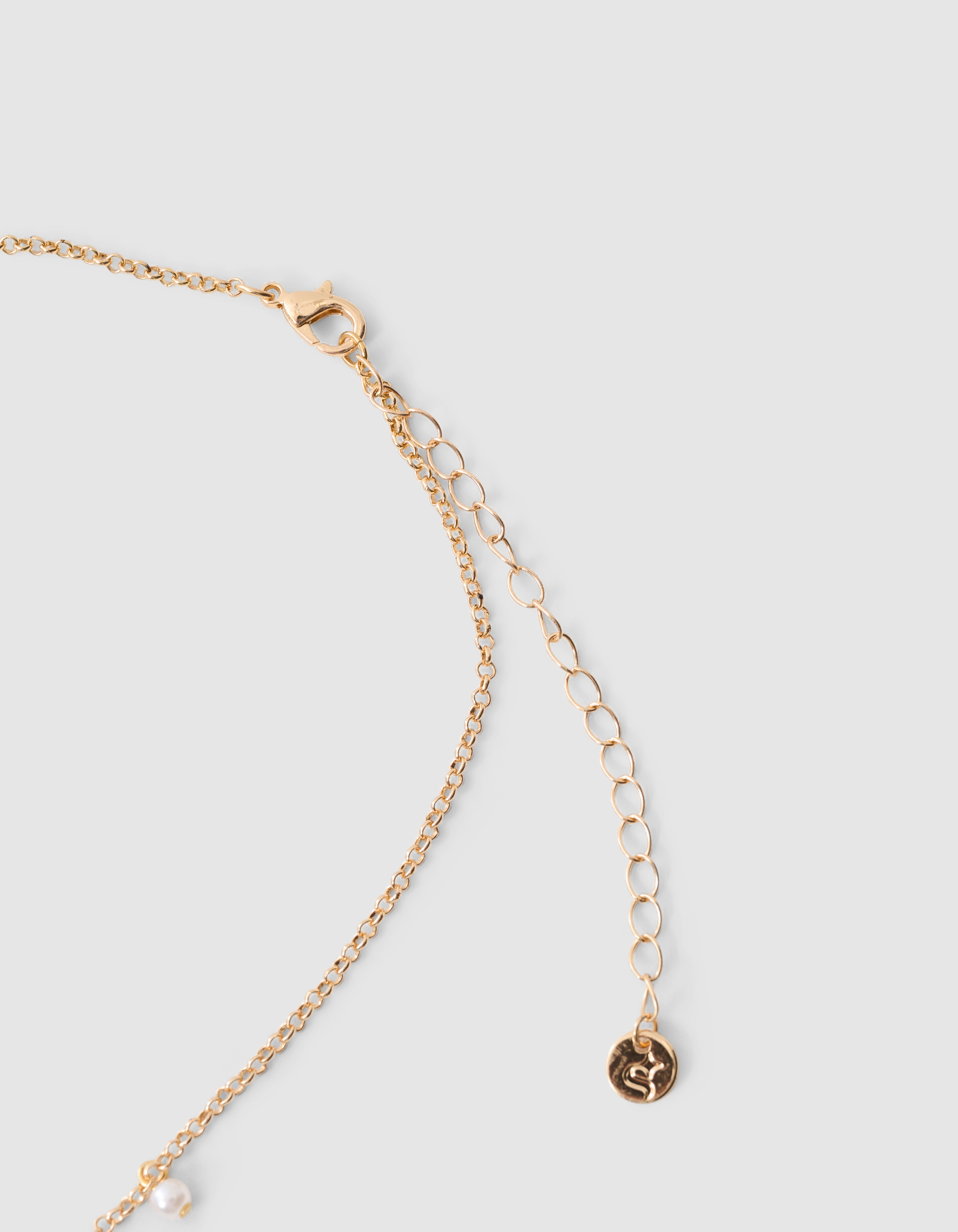 Perlenanh&auml;nger-Halskette Gold SHOEBY ACCESSOIRES