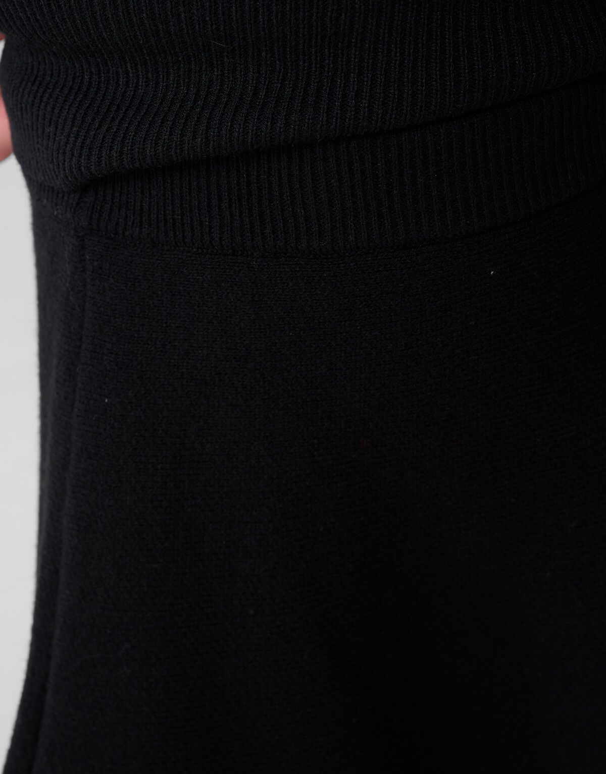 Strick-Minirock Schwarz SHOEBY GIRLS