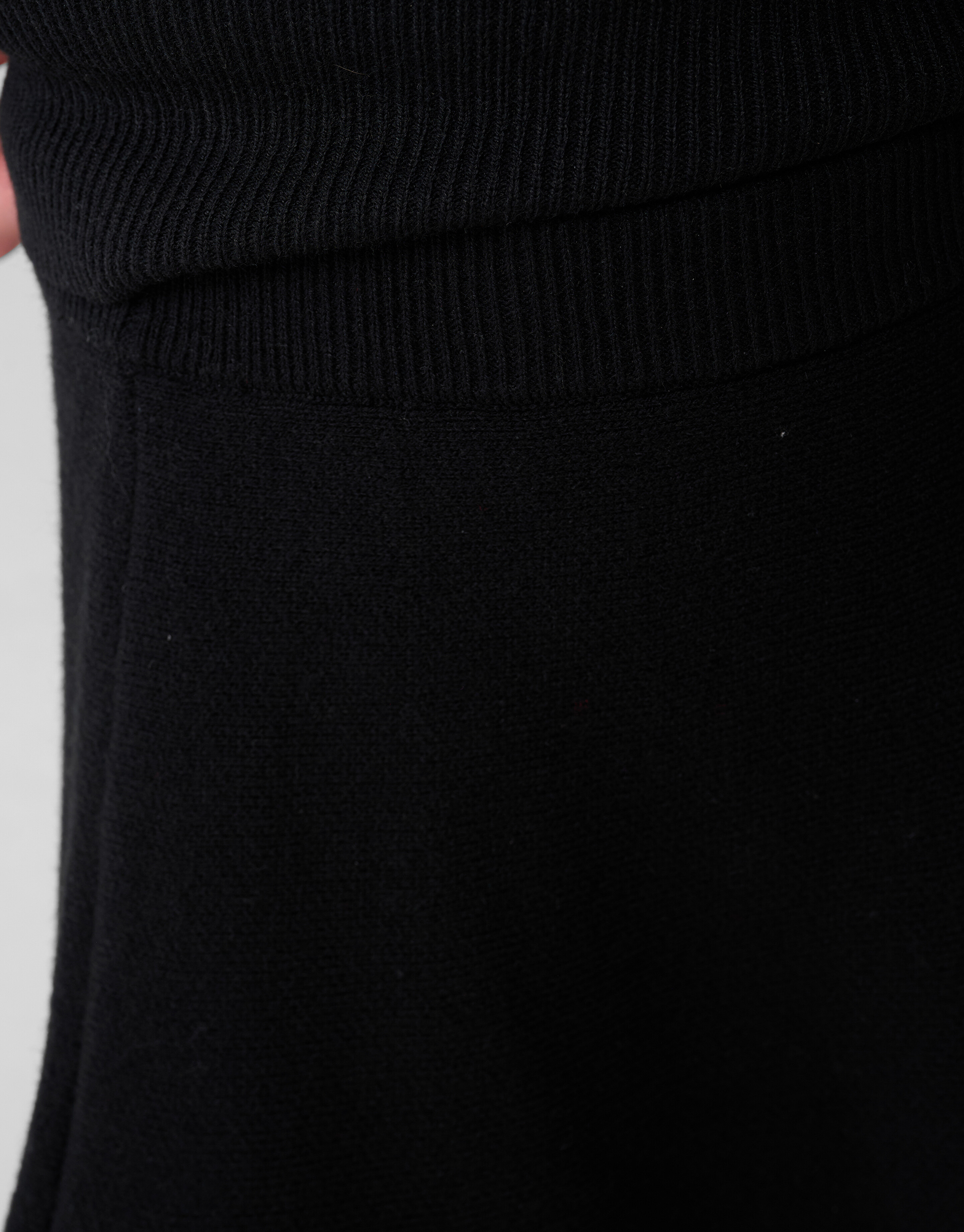 Strick-Minirock Schwarz SHOEBY GIRLS