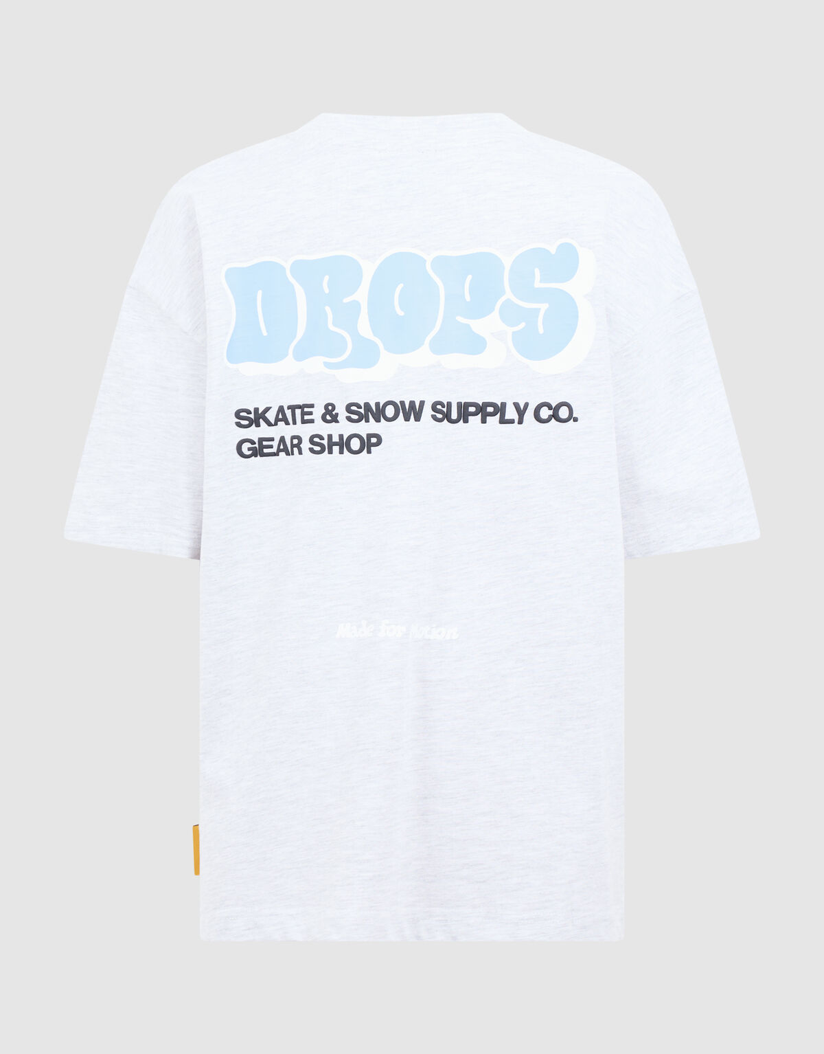 Drops Artwork T-Shirt Hellgrau SHOEBY BOYS