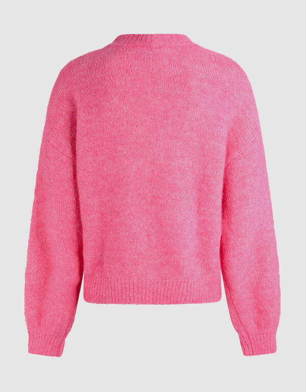 Pullover mit Text-Artwork in Rosa SHOEBY WOMEN