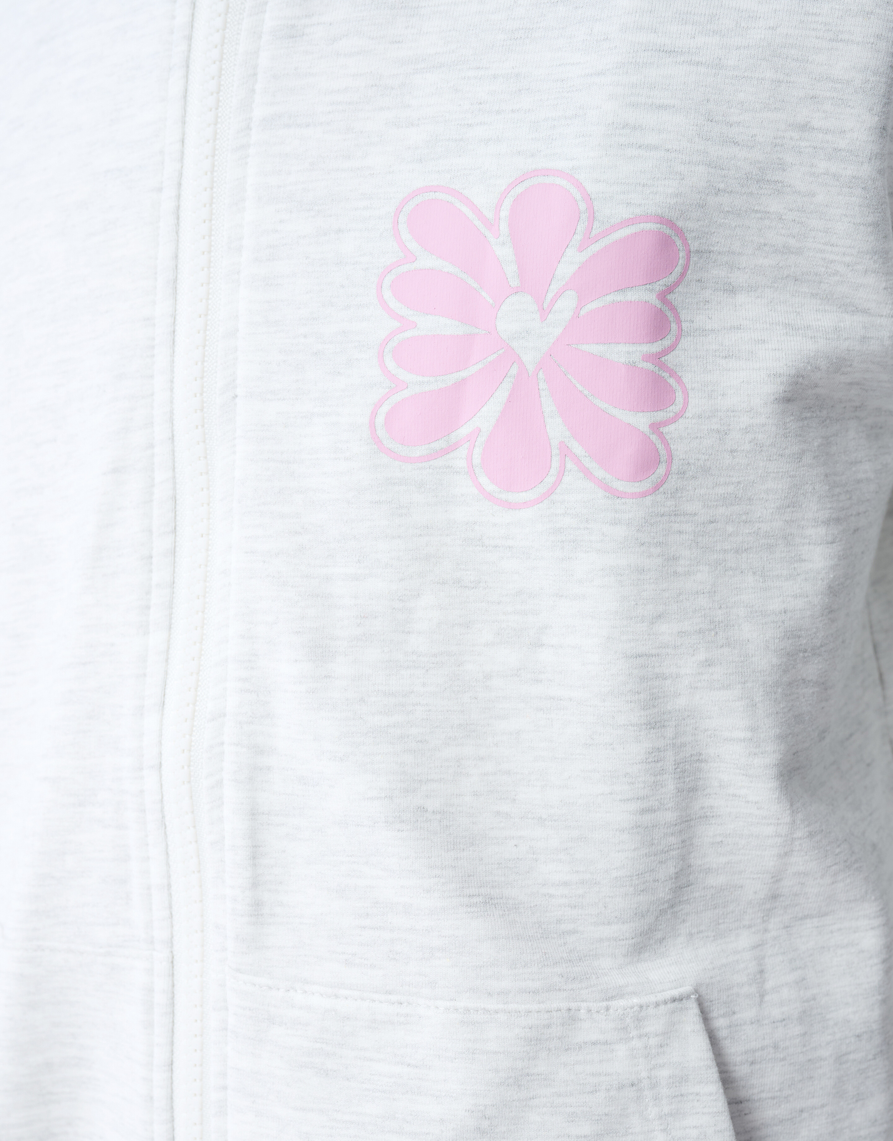 Blume Artwork Weste Hellgrau SHOEBY GIRLS