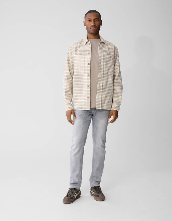 Block Overshirt Hellbraun SHOEBY MEN