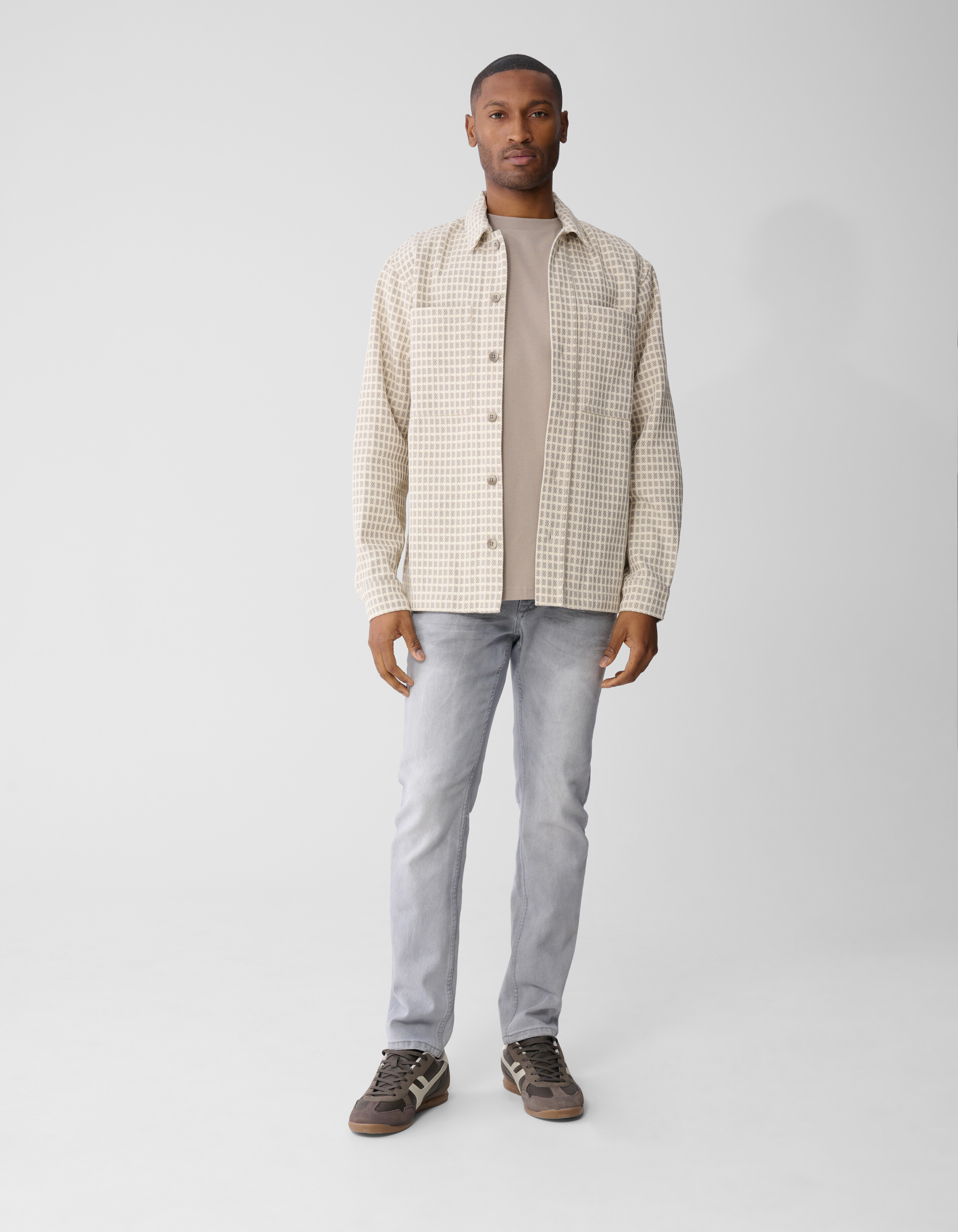 Block Overshirt Hellbraun SHOEBY MEN