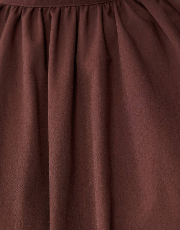 Bluse mit Schleife Braun SHOEBY WOMEN