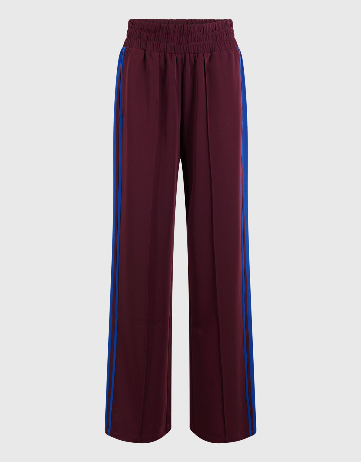 Sportliche Hose mit weitem Bein Dunkelrot SHOEBY WOMEN