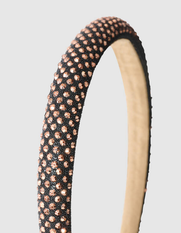 Strass-Haarband Braun SHOEBY ACCESSOIRES