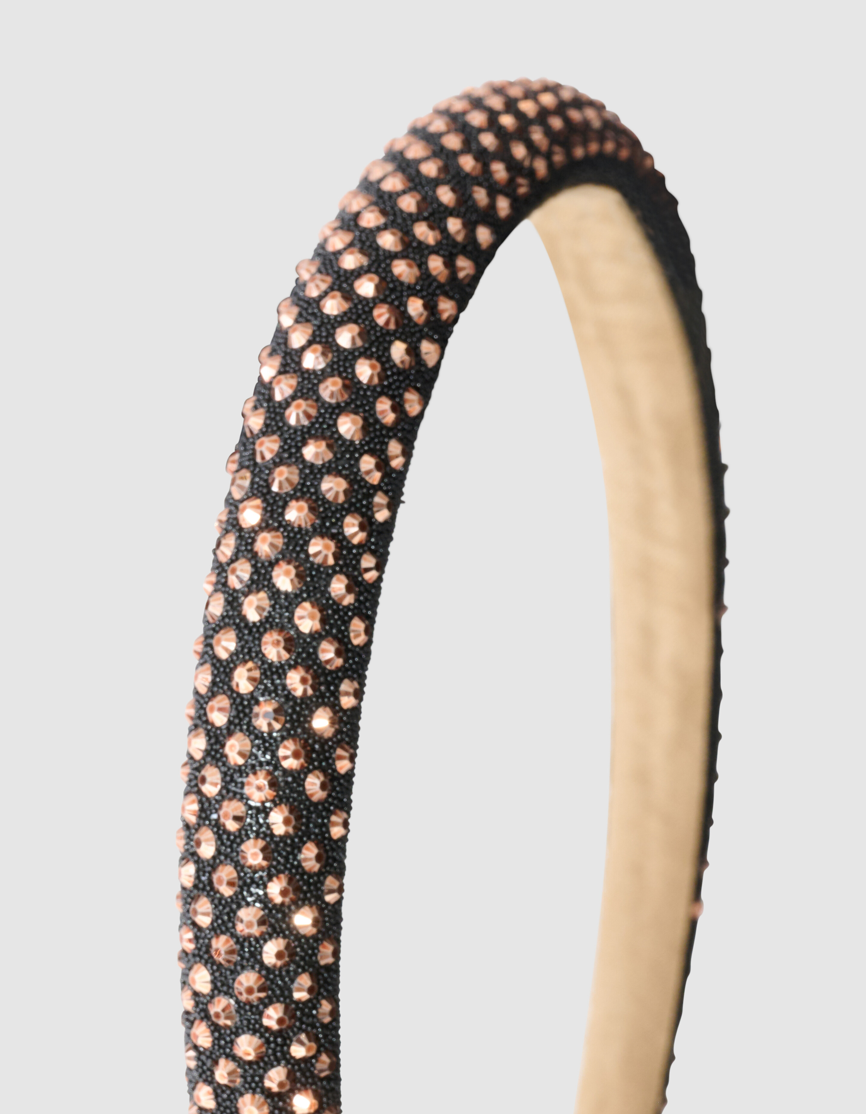 Strass-Haarband Braun SHOEBY ACCESSOIRES