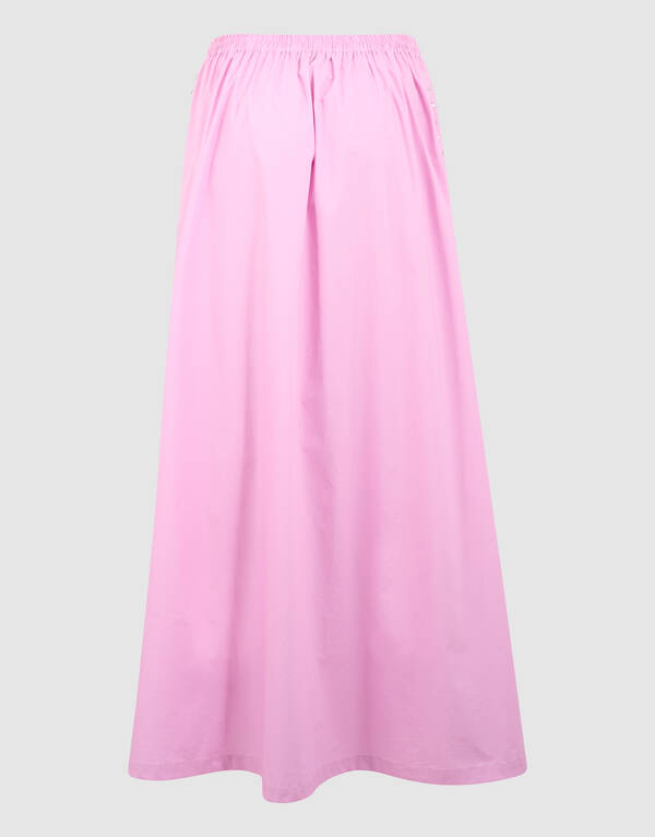 Popeline-Stud-Maxi-Rock Rosa SHOEBY WOMEN