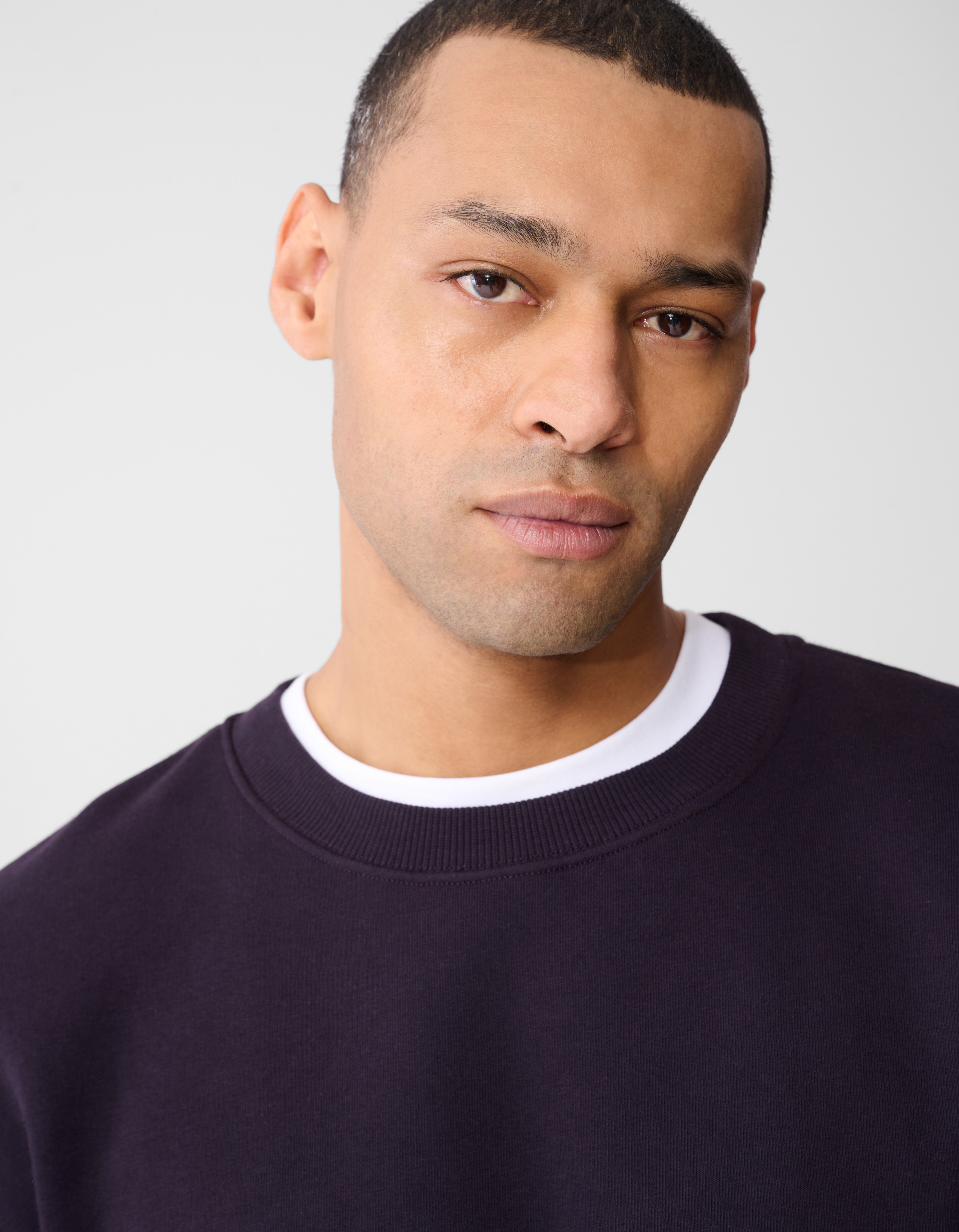 Cord Artwork Pullover Dunkelrot SHOEBY MEN