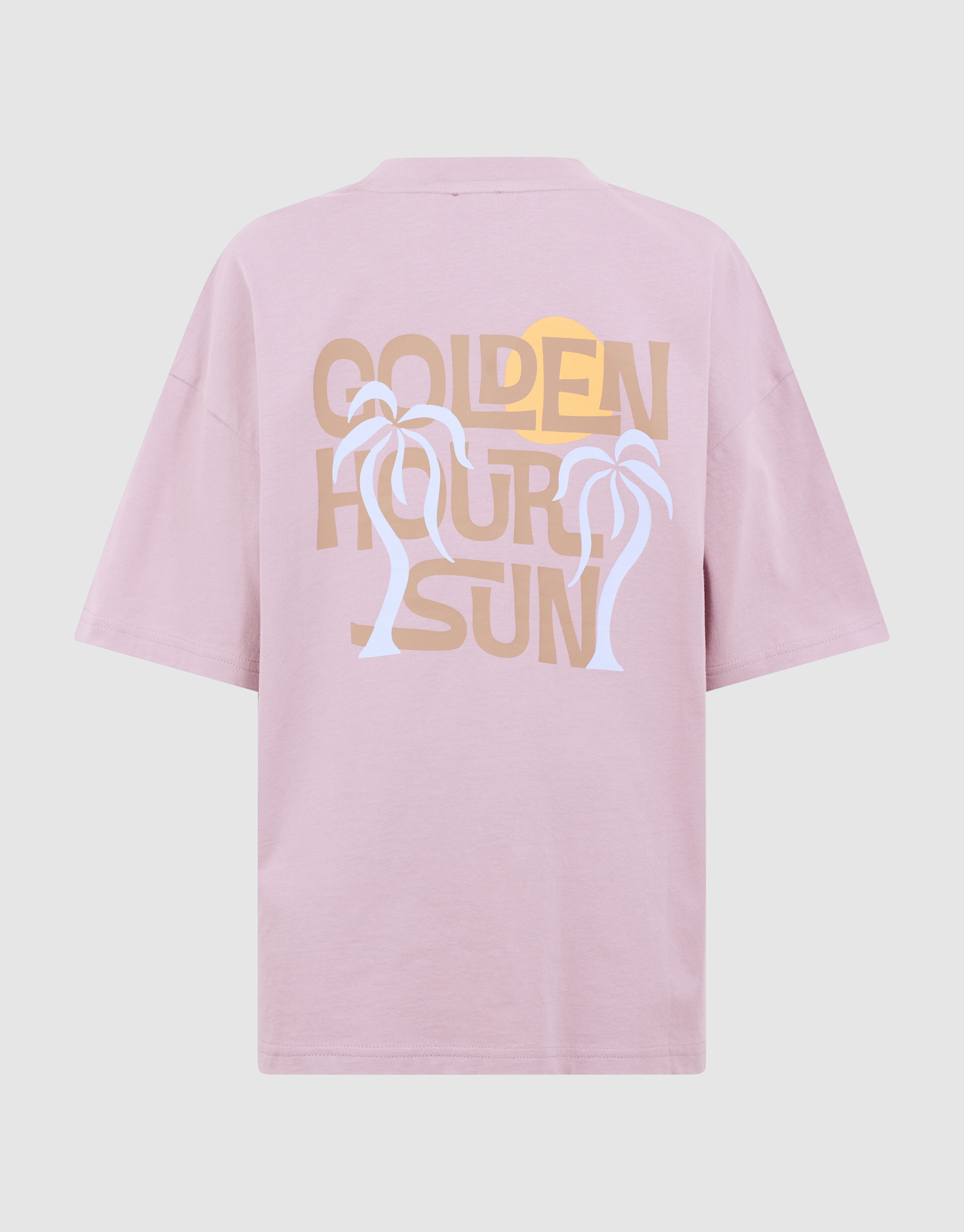 Golden Hour Artwork T-Shirt Hellviolett SHOEBY BOYS