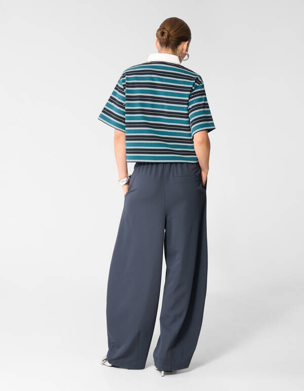 Barrel Fit Jogger Dunkelblau SHOEBY WOMEN