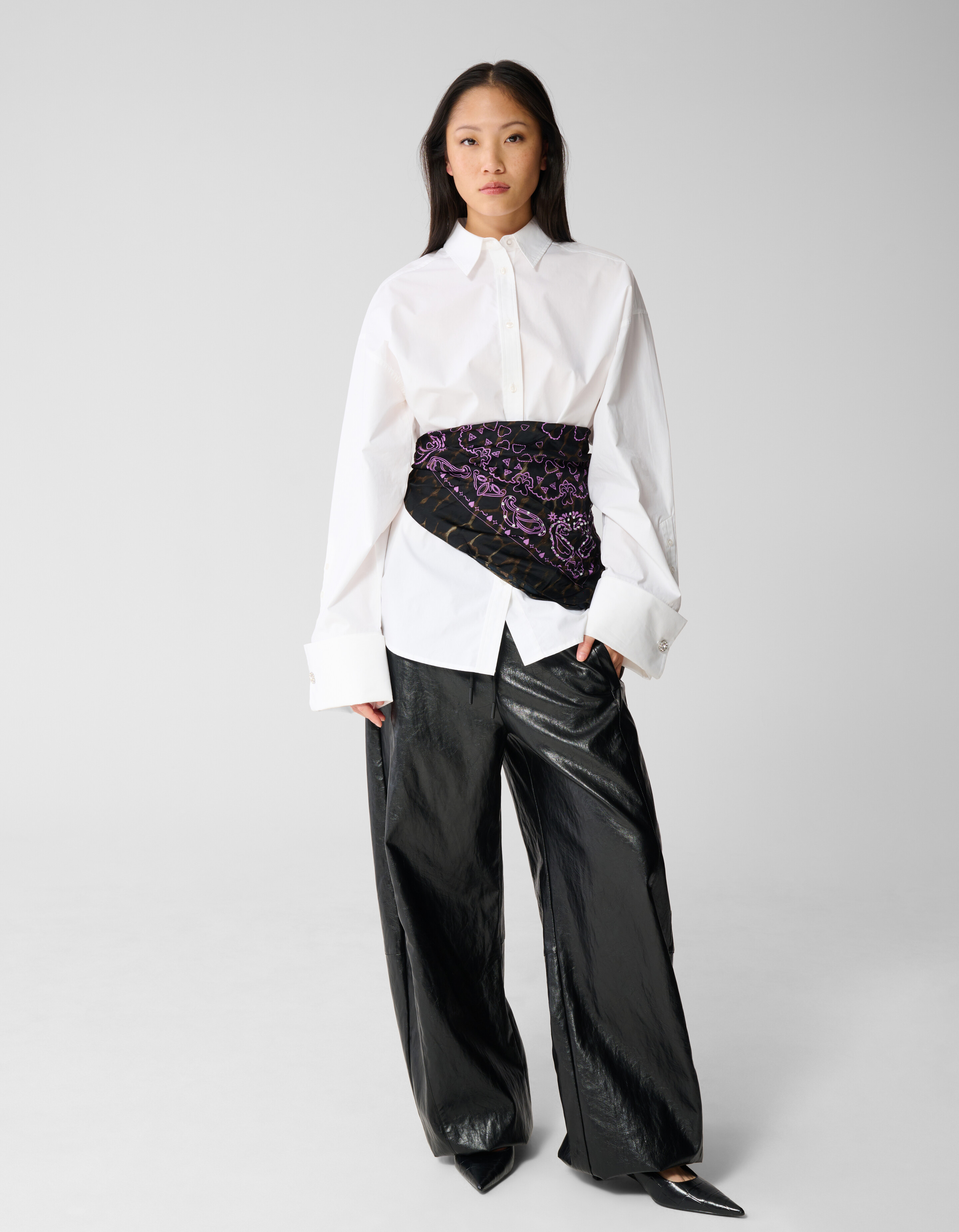 Strass Paisley Schal Braun SHOEBY ACCESSOIRES