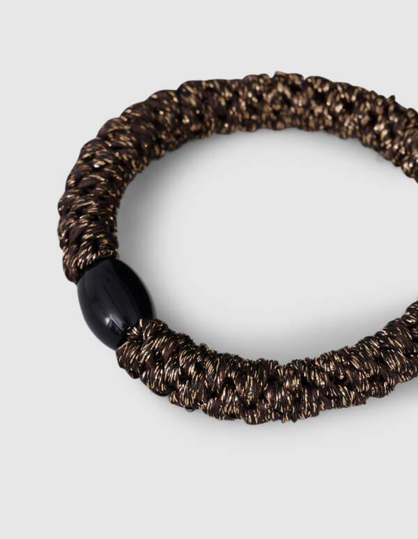 Lurex-Haarband Braun SHOEBY ACCESSOIRES