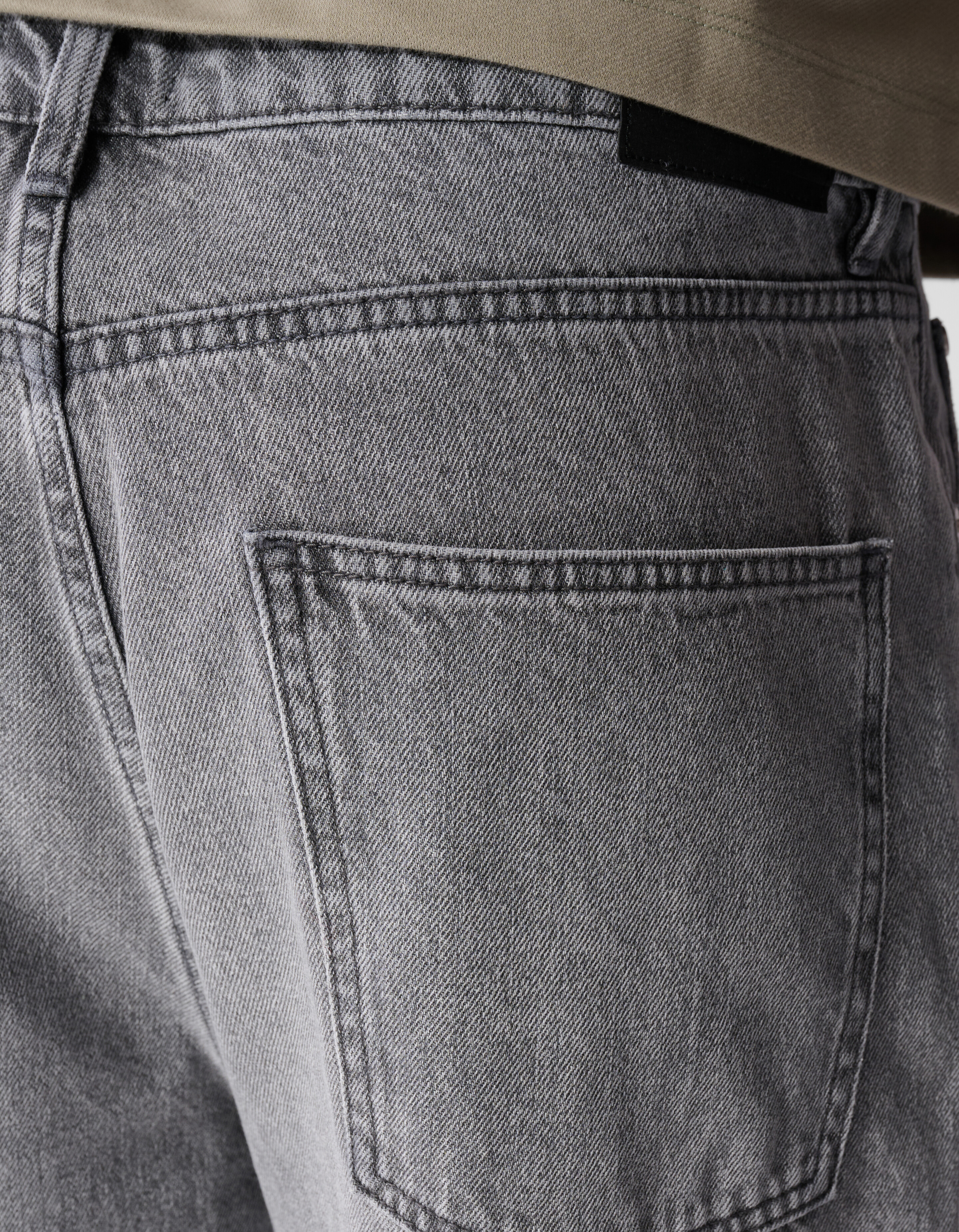 Baggy Fit Jeans Lichtgrijs L34 SHOEBY MEN