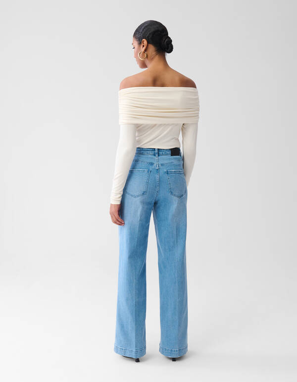 Weit geschnittene Jeans Mediumstone SHOEBY WOMEN