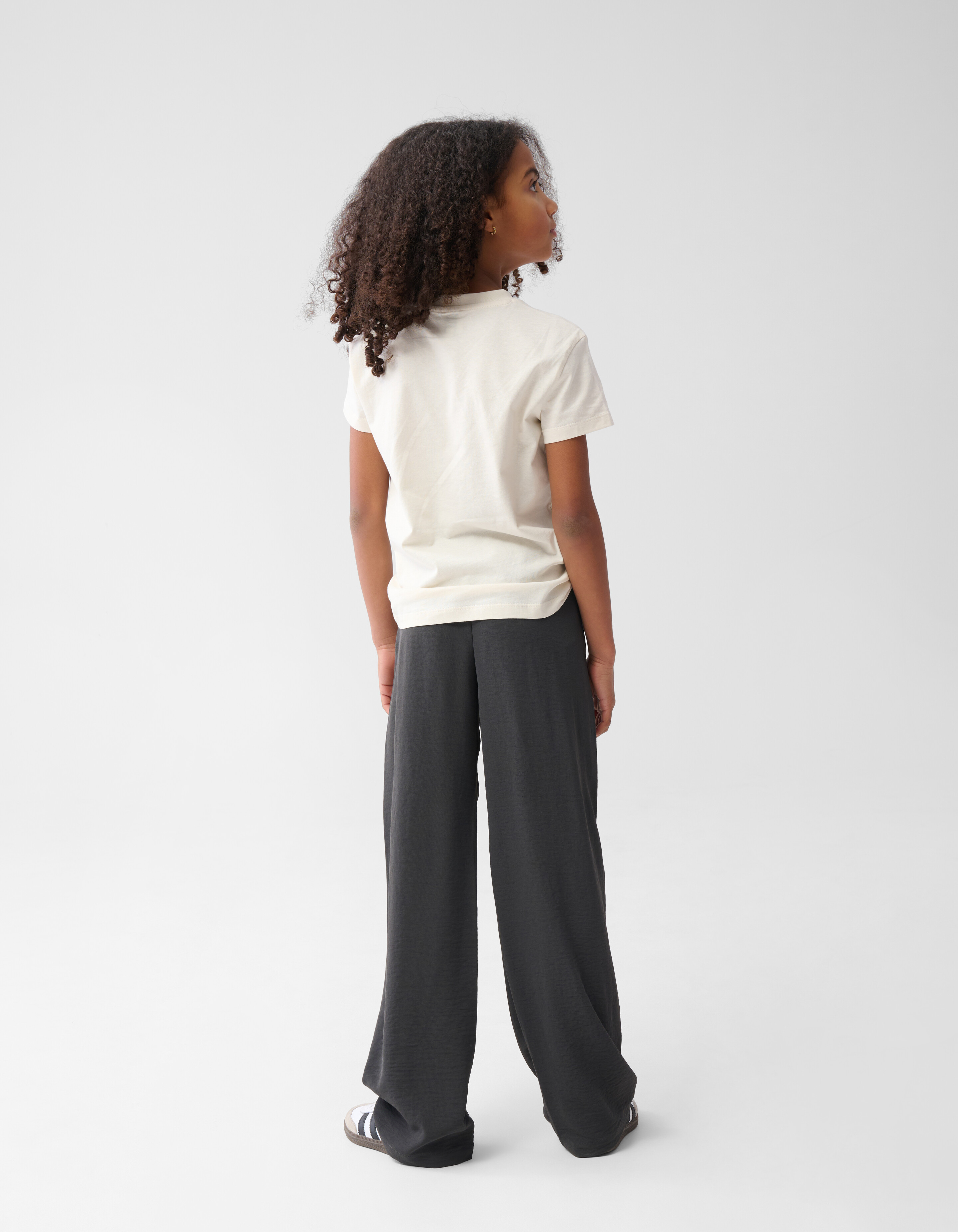 Glitter Artwork T-shirt Off White SHOEBY GIRLS