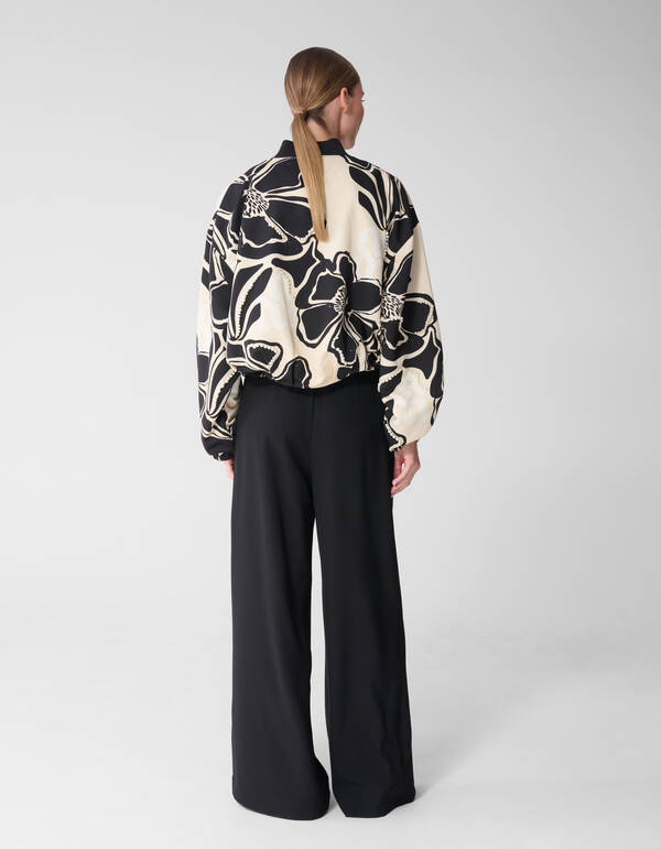 Weit geschnittene Hose Schwarz von Mieke SHOEBY WOMEN