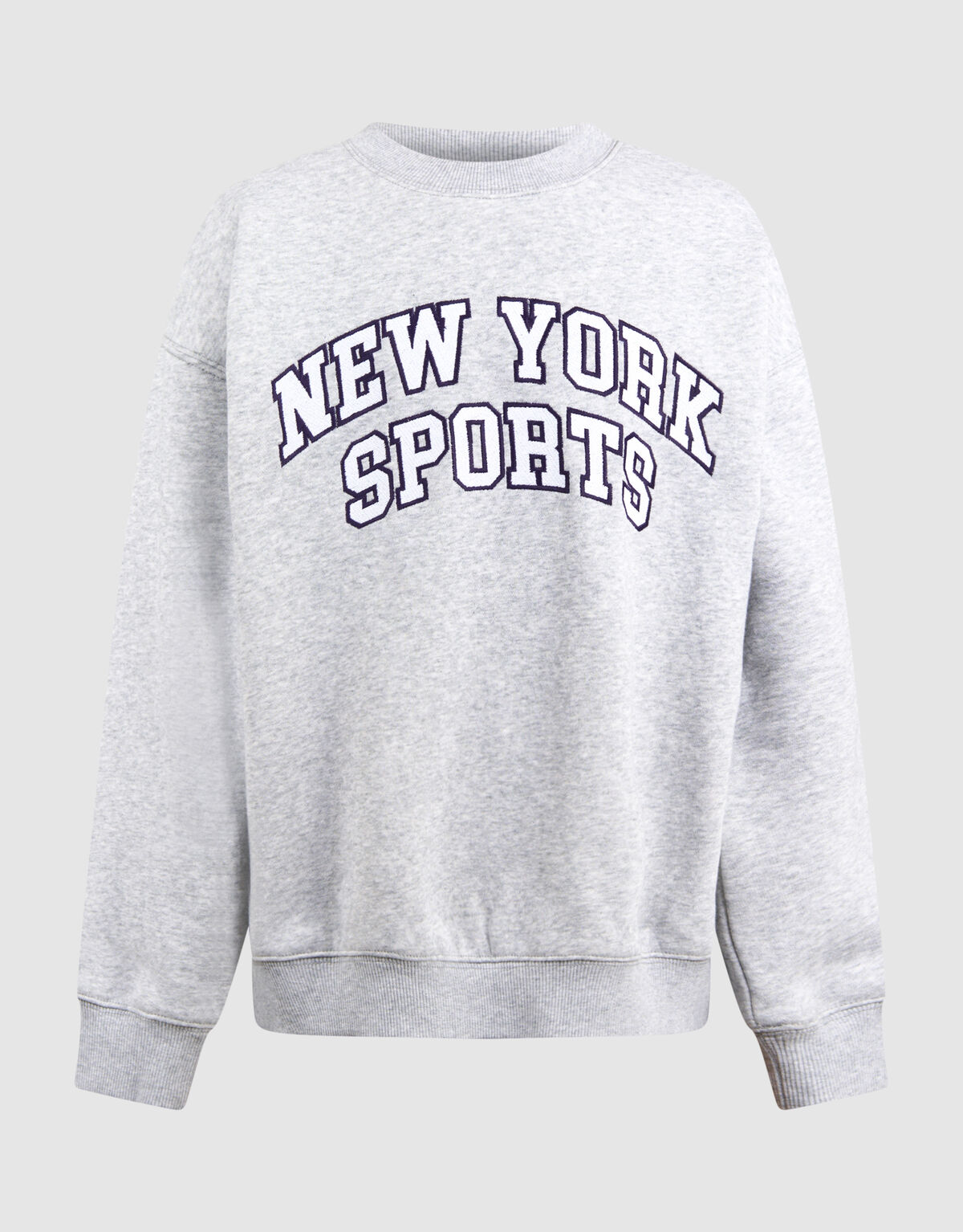 New York Kunstwerk Pullover Hellgrau SHOEBY BOYS