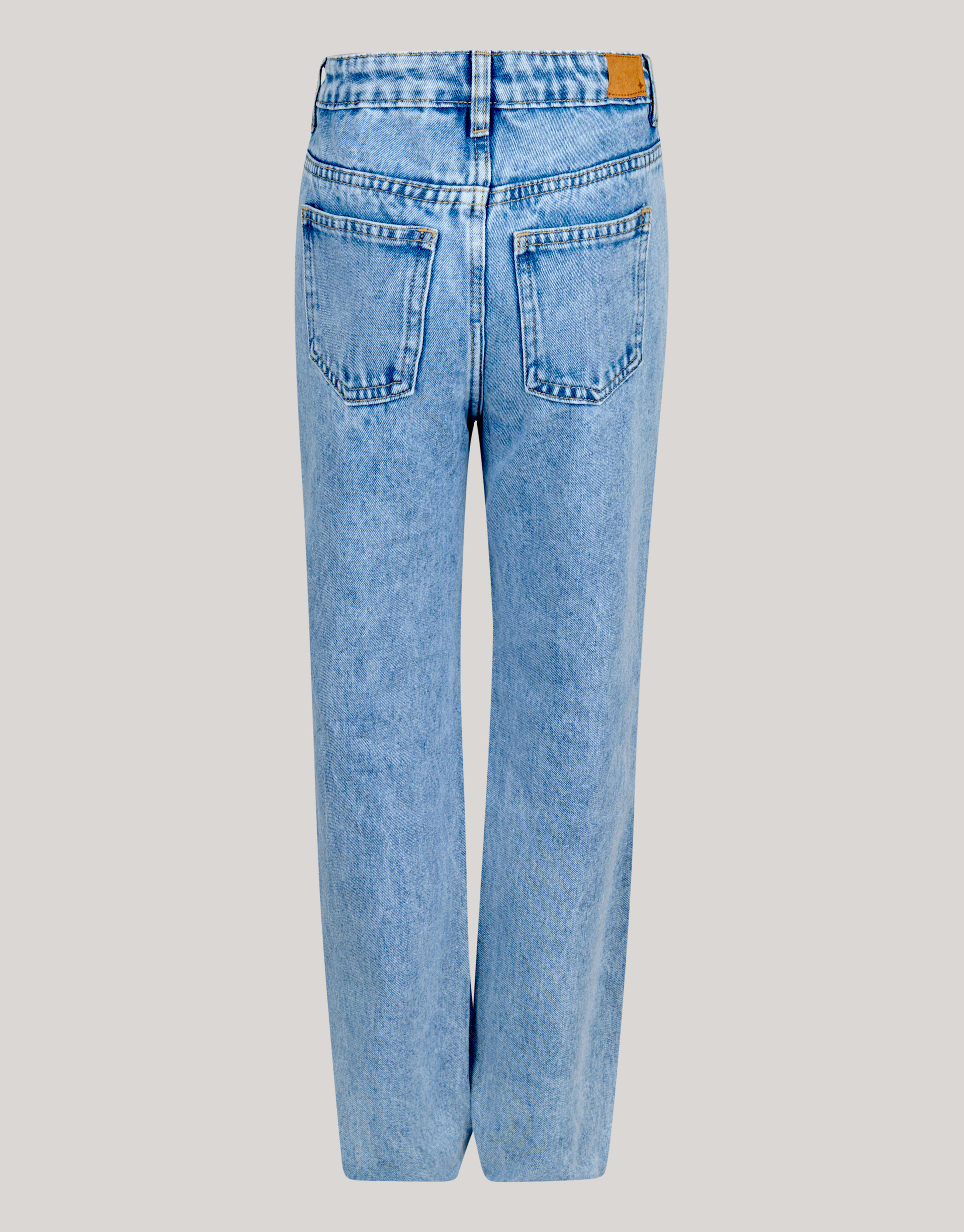 Wide Leg Jeans mit Strasssteinen Mediumstone SHOEBY GIRLS