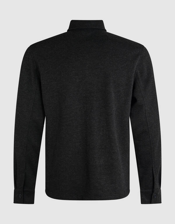 Soft Overshirt Dunkelgrau SHOEBY MEN